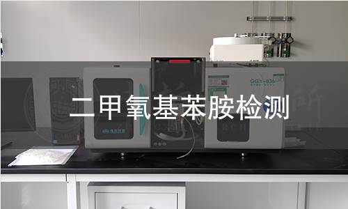 二甲氧基苯胺檢測(cè)