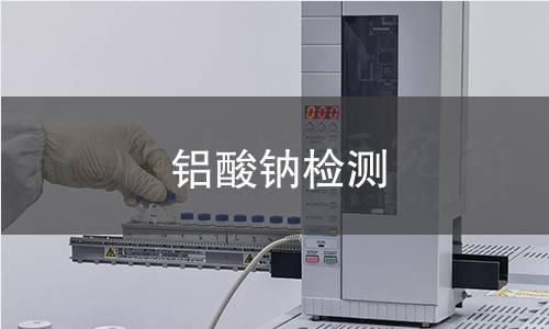 鋁酸鈉檢測(cè)