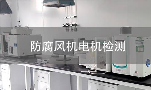 防腐風(fēng)機(jī)電機(jī)檢測(cè)