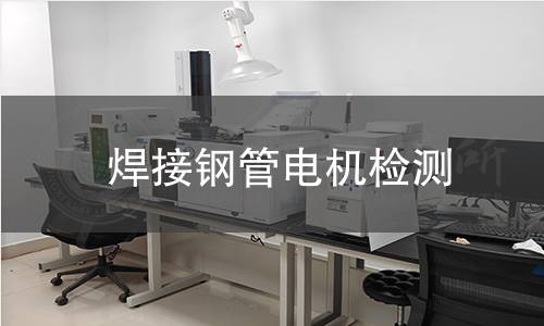 焊接鋼管電機(jī)檢測