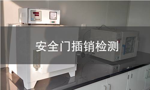 安全門插銷檢測