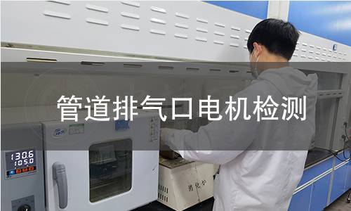 管道排氣口電機(jī)檢測(cè)
