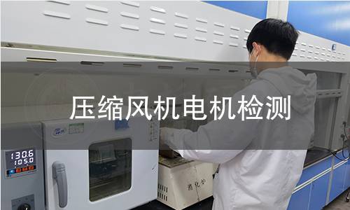 壓縮風(fēng)機(jī)電機(jī)檢測(cè)