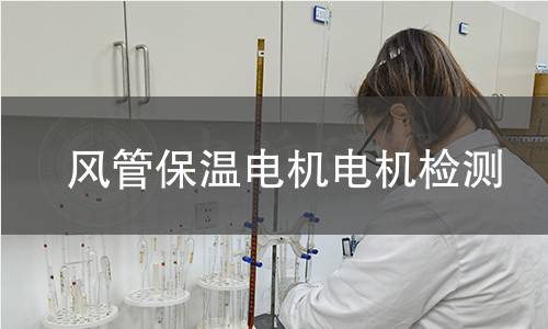 風(fēng)管保溫電機(jī)檢測