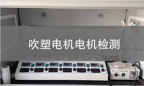 吹塑電機(jī)檢測