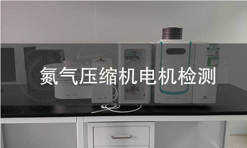 氮?dú)鈮嚎s機(jī)電機(jī)檢測(cè)