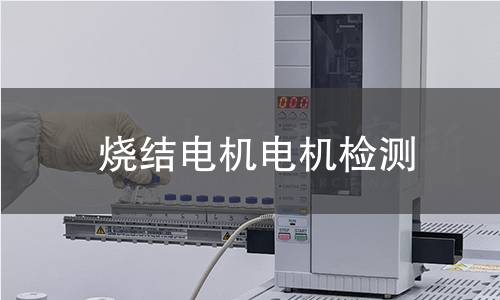 燒結(jié)電機(jī)檢測