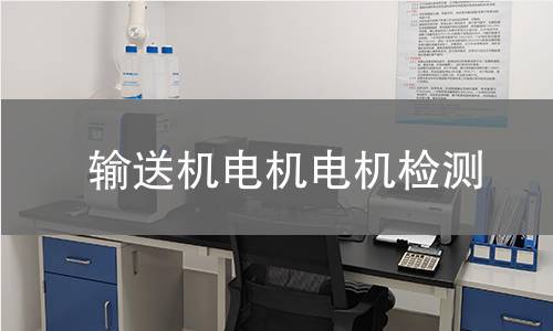 輸送機(jī)電機(jī)檢測