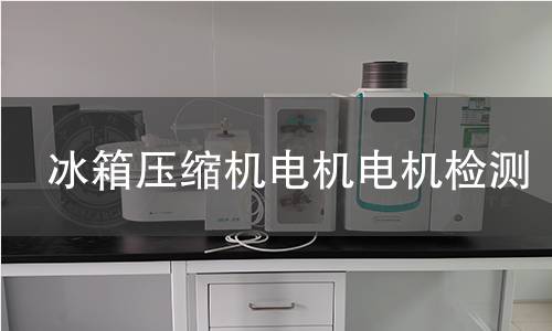 冰箱壓縮機電機檢測