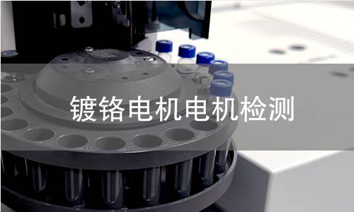 鍍鉻電機(jī)檢測(cè)
