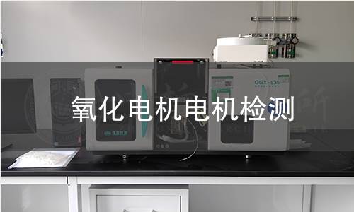 氧化電機檢測