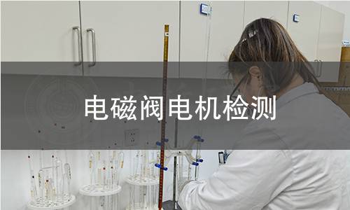 電磁閥電機檢測