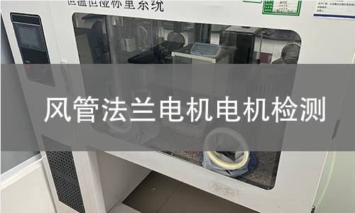風(fēng)管法蘭電機(jī)檢測