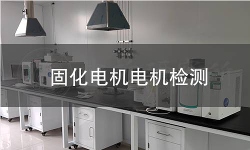 固化電機(jī)檢測